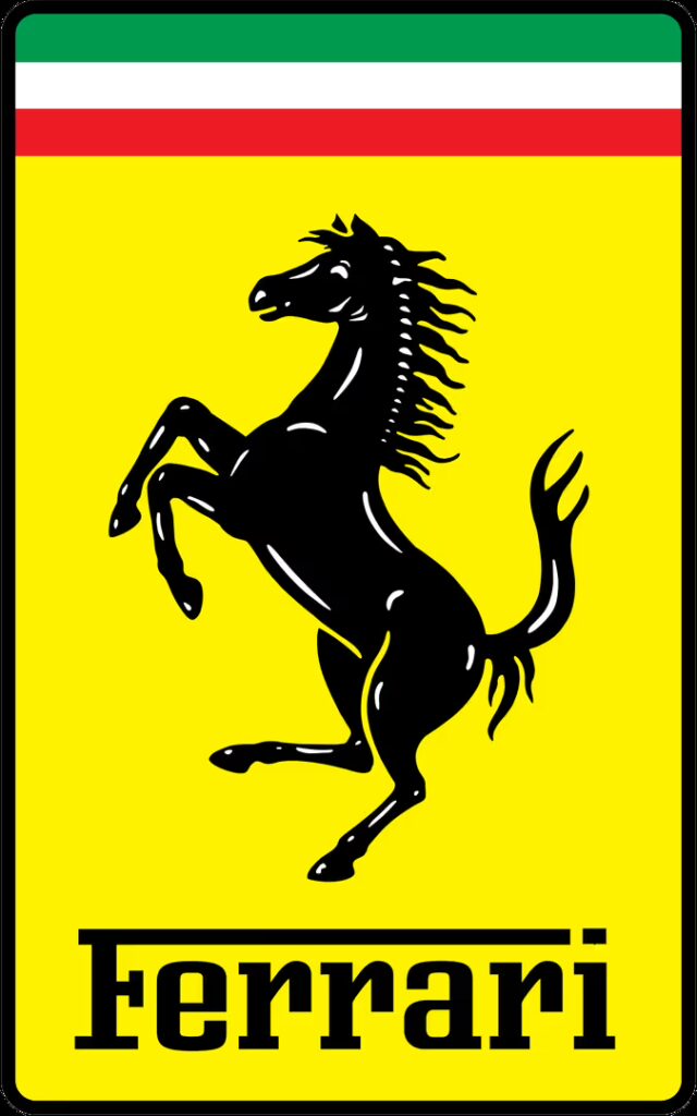 Ferrari - luxury sports car logo 