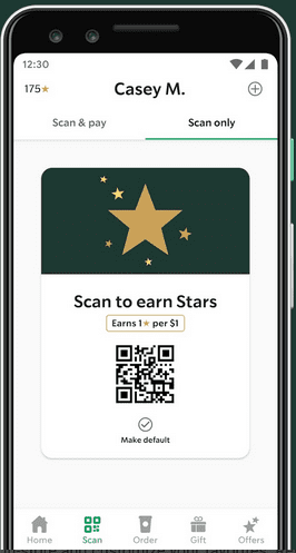 starbucks mobile app design