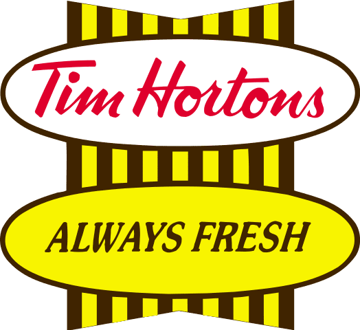 Tim Hortons logo from 1990s